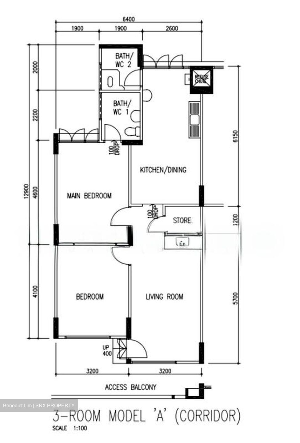 Blk 108 Potong Pasir Avenue 1 (Toa Payoh), HDB 3 Rooms #554924671